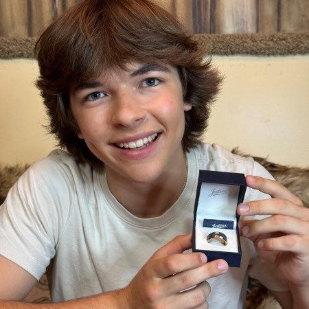 "This ring represents all the dedication and hard work I’ve put into my schoolwork. It also shows off all my athletic accomplishments along the way" -Tristian B.