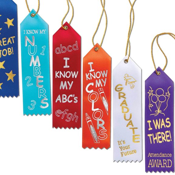 Accomplishment ribbons