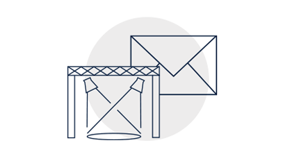 Stage pickup email template icon